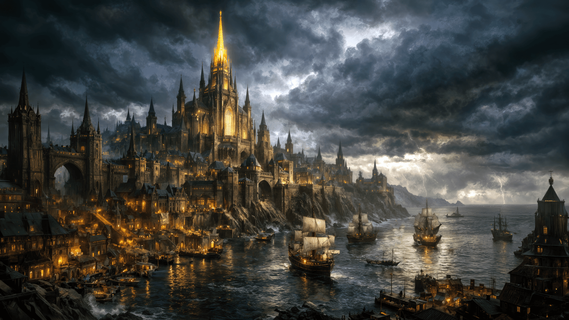 The great cities of the World of Asphodel