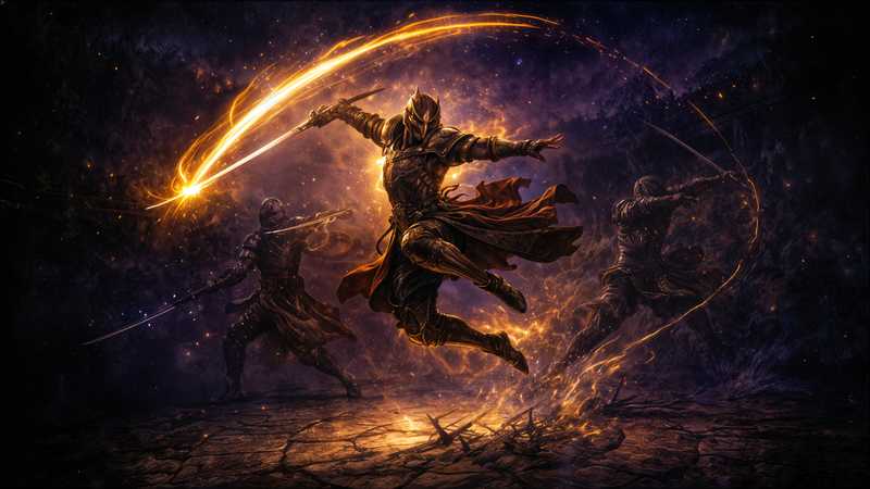 Factions vying for power across the Sundered Realm