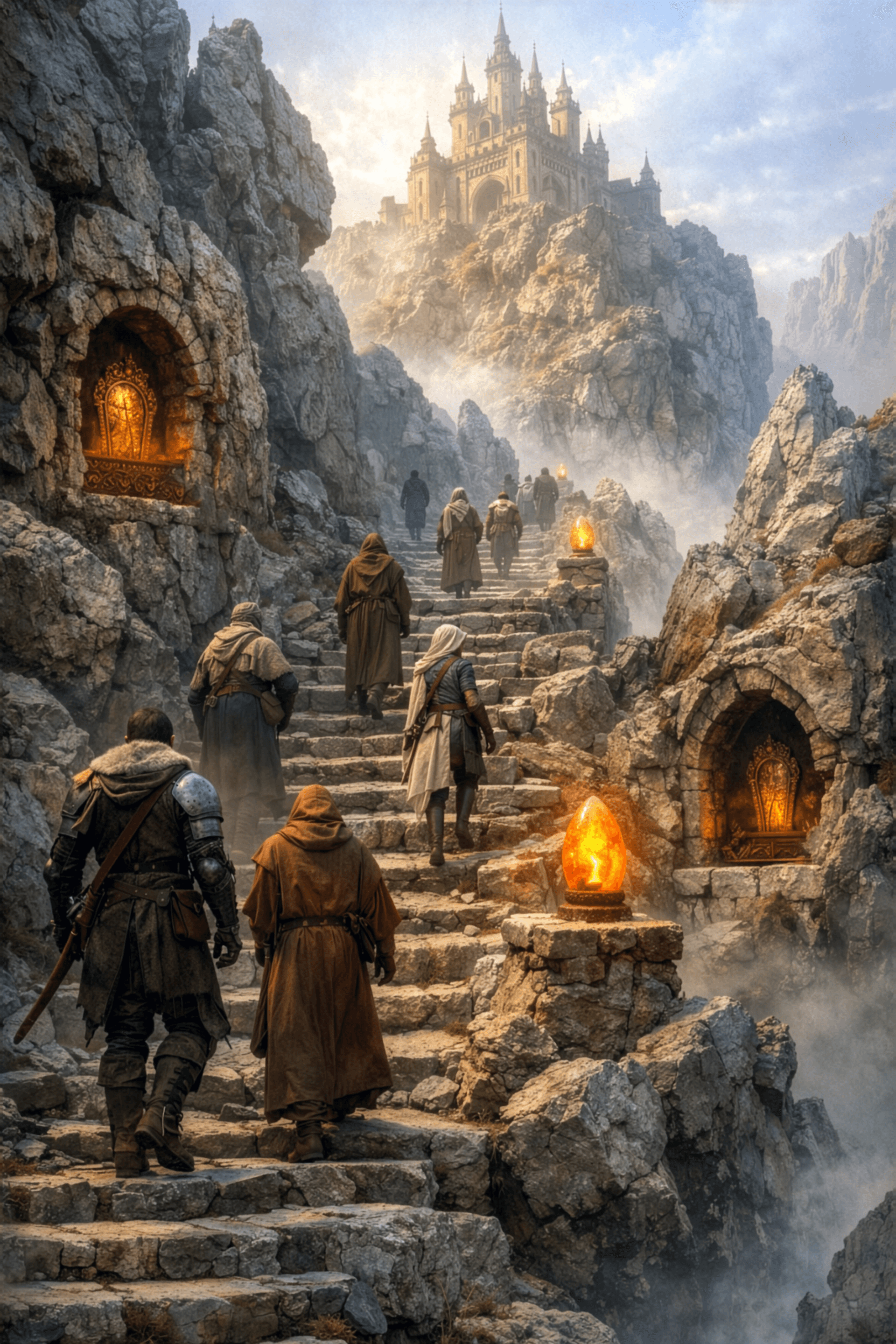 The faithful raise their voices in praise of Solara