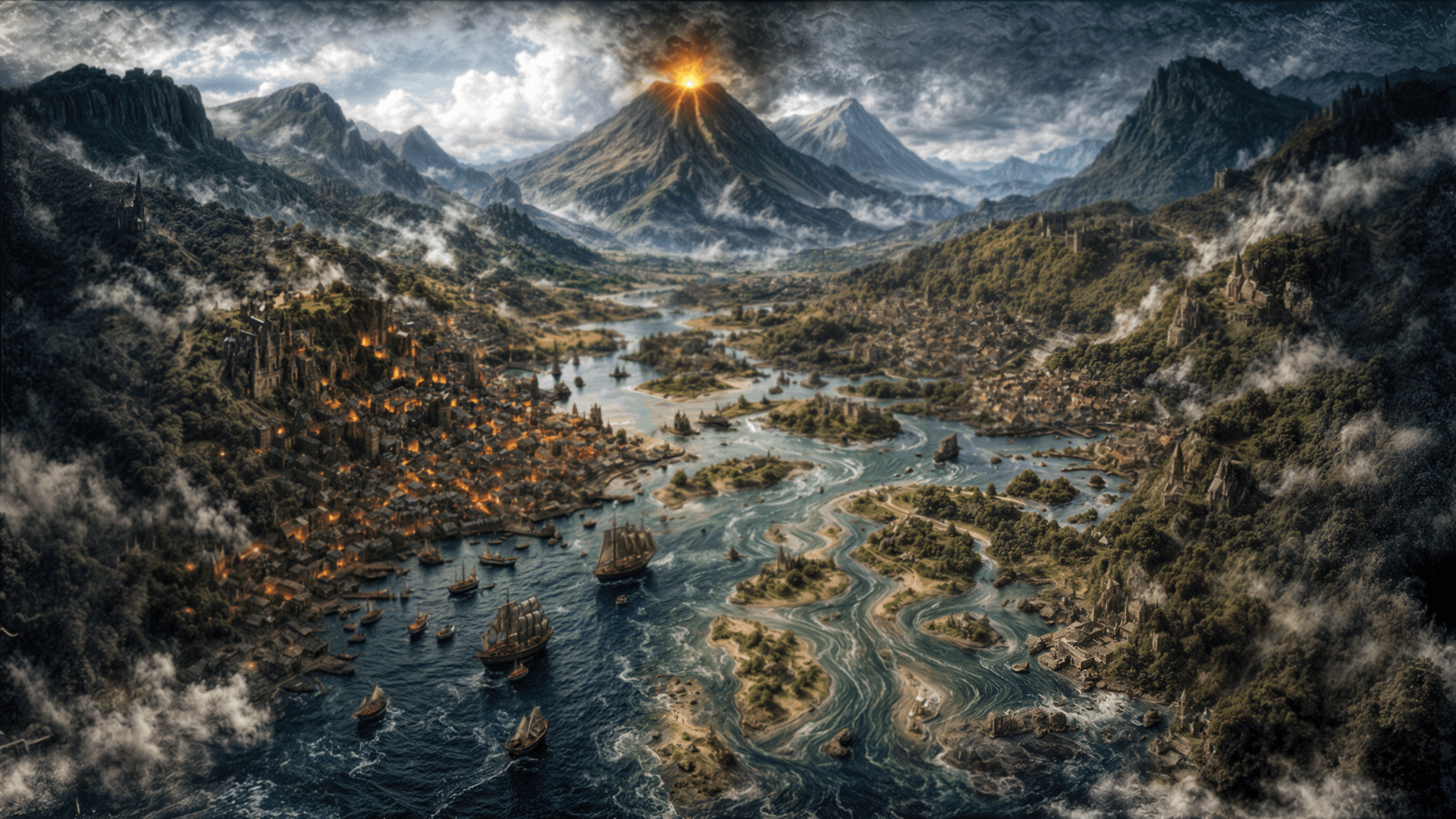 The fertile plains surrounding Hearthmere