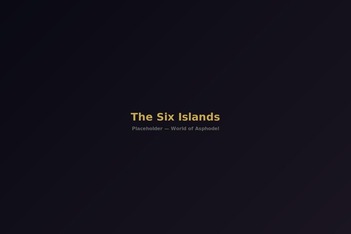 The six islands of Ryukami — a panoramic view across the archipelago